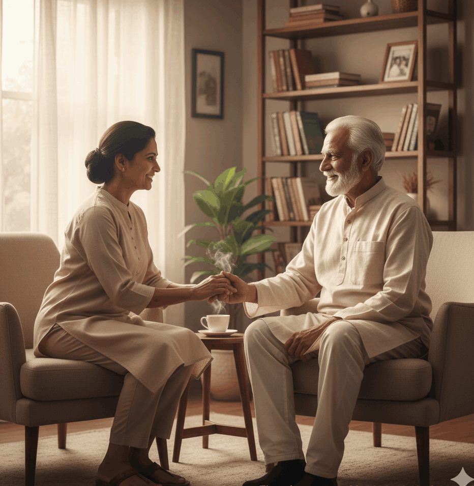 Senior citizen elderly care service at home in Visakhapatnam by trained caregivers