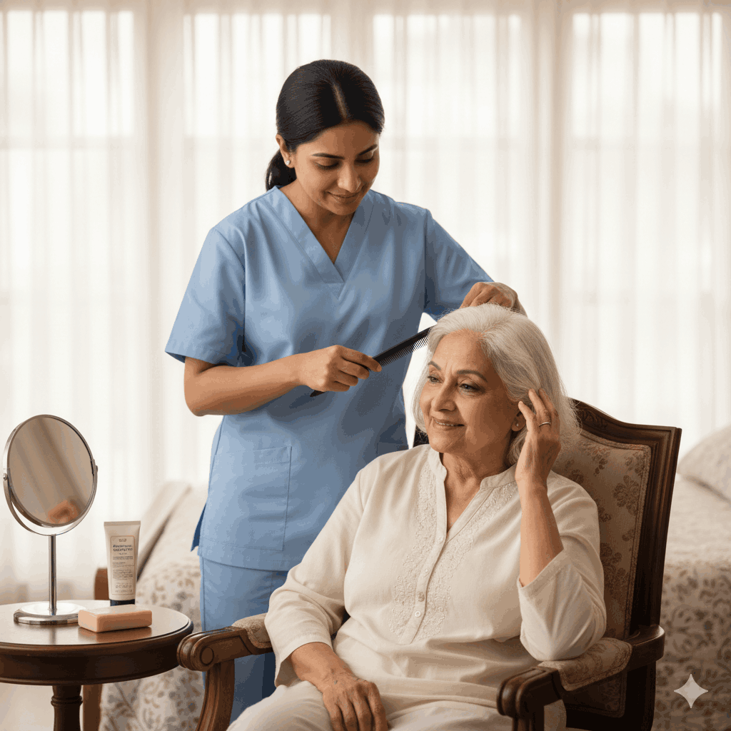 Personal care assistance for senior citizens at home in Vizag