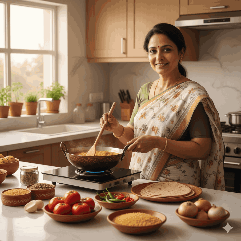 Home cook service providing hygienic and nutritious meals in Visakhapatnam