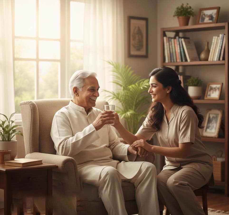 Elderly care services at home in Visakhapatnam Andhra Pradesh