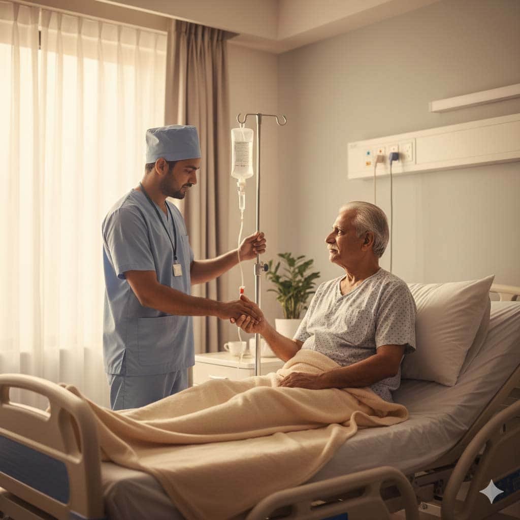 Professional patient care services at home in Visakhapatnam